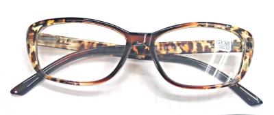 6637 оптические очки "Леопард //" линзы белые